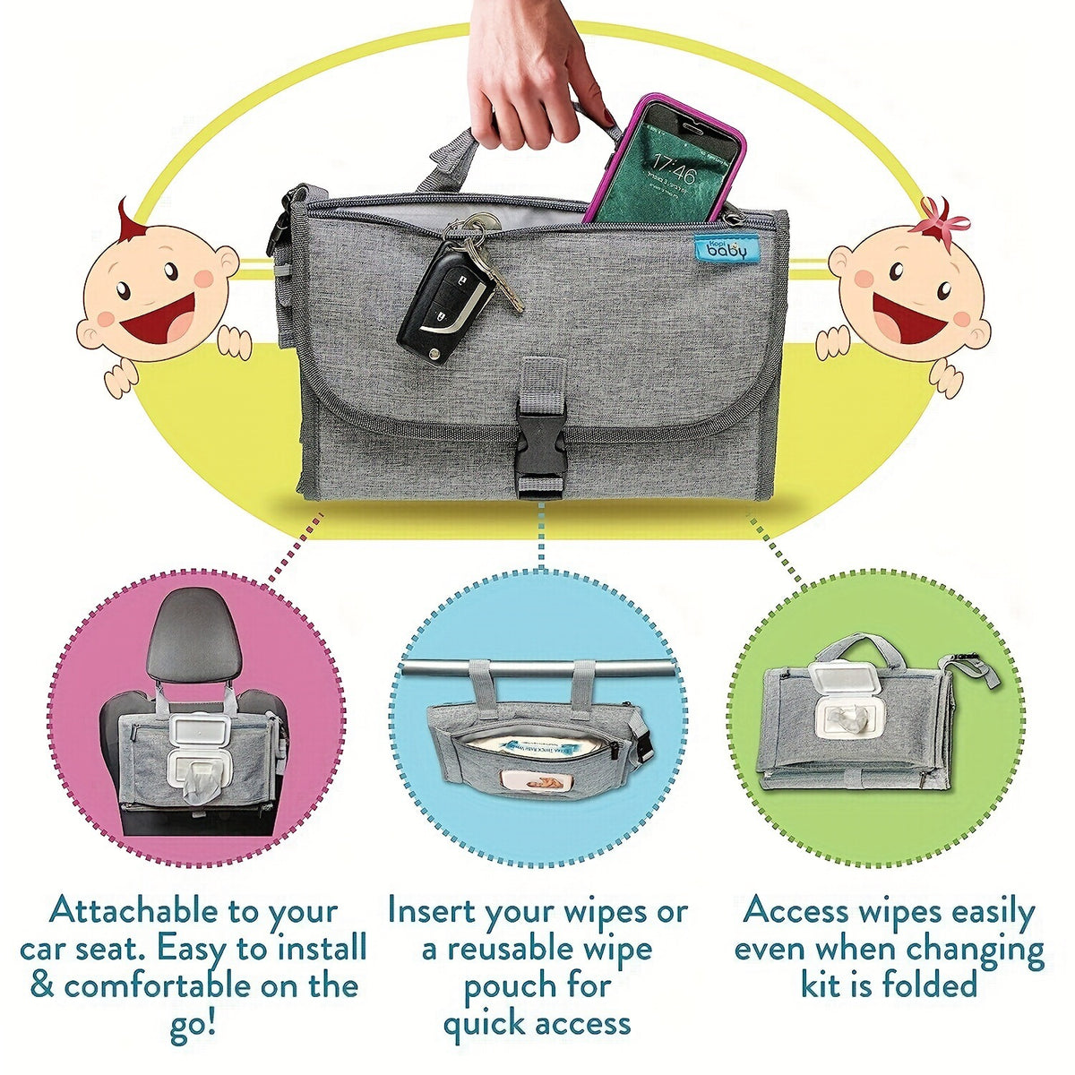 Pilch Portable Waterproof Baby Change