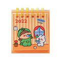 Mini calendrier de bureau Cartoon créatif pour se souvenir des choses
