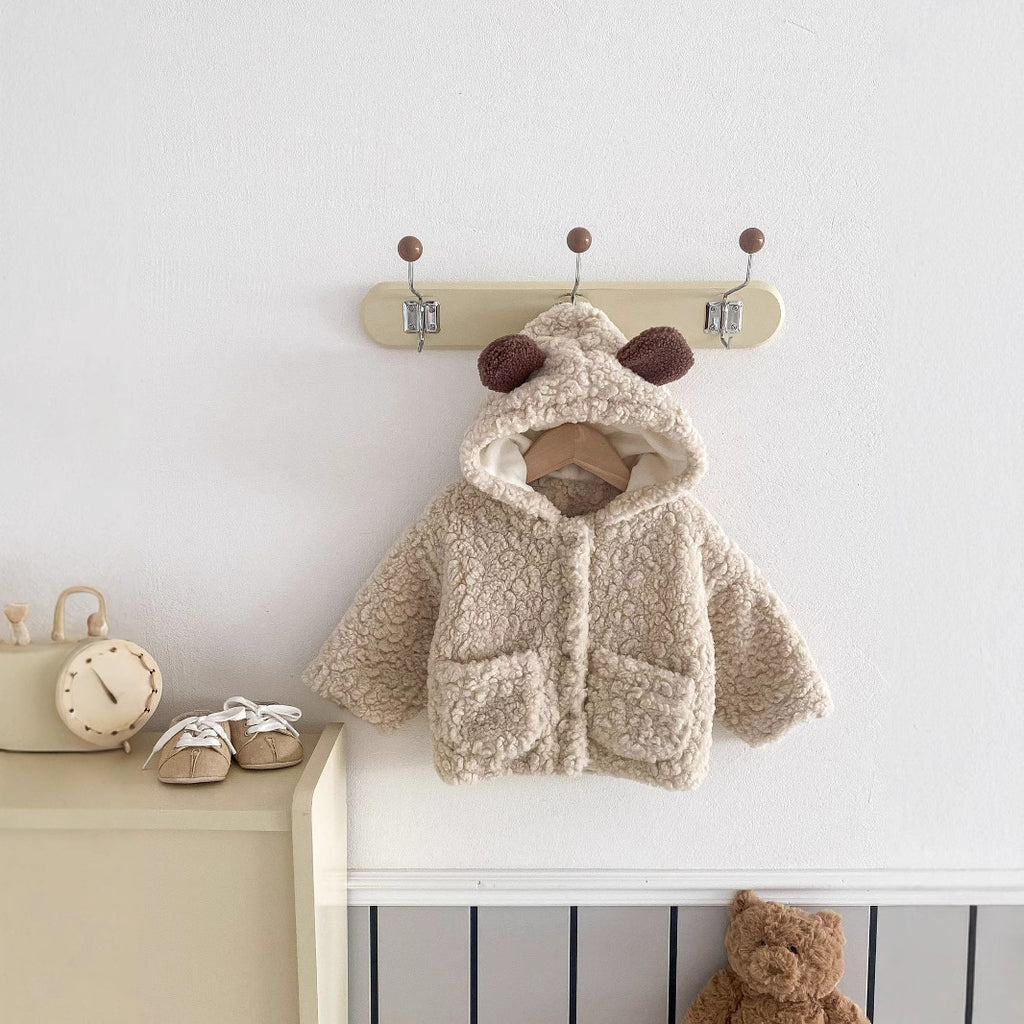 Oreilles chaudes épaisses en peluche