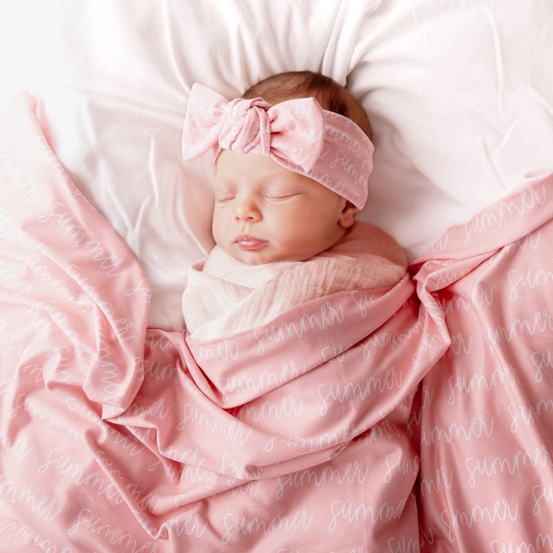 Couverture personnalisée Baby Swaddle