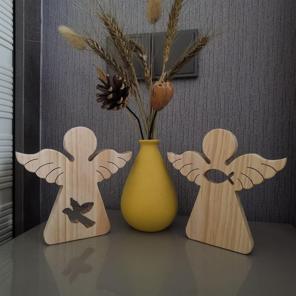Décorations de baptême en bois - Symboles décoratifs en bois pour cérémonies de baptême Et spécial