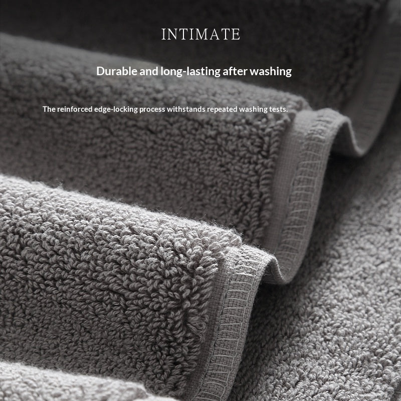 Tapis de salle de bain antidérapant en coton pur, absorbant l'eau