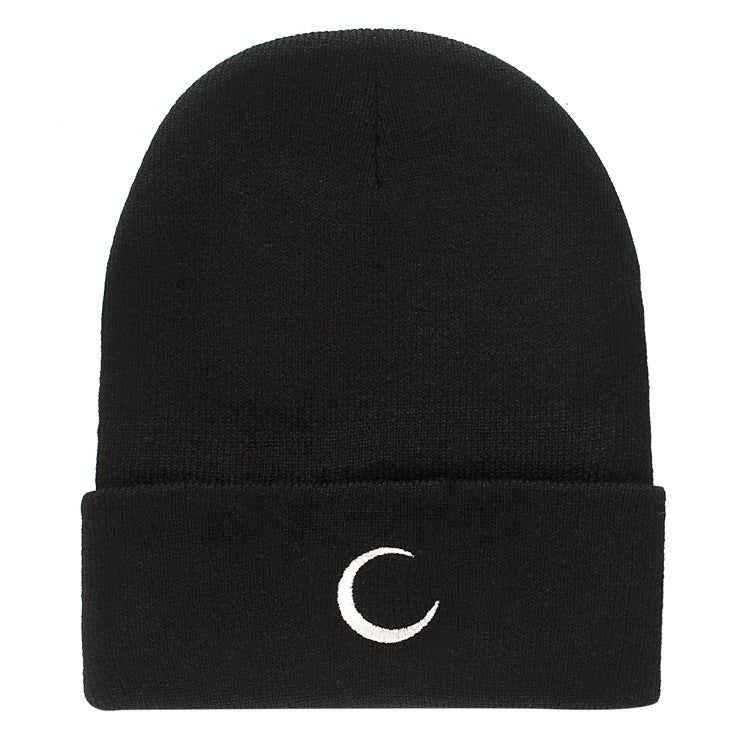 Mode Fashionmonger Hip Hop Woolen Cap Créatif temps Broderie Chapeau tricoté