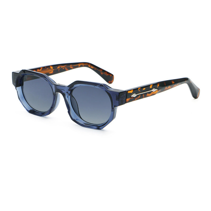 Couleur Collision Design Mode Mode Lunettes de soleil