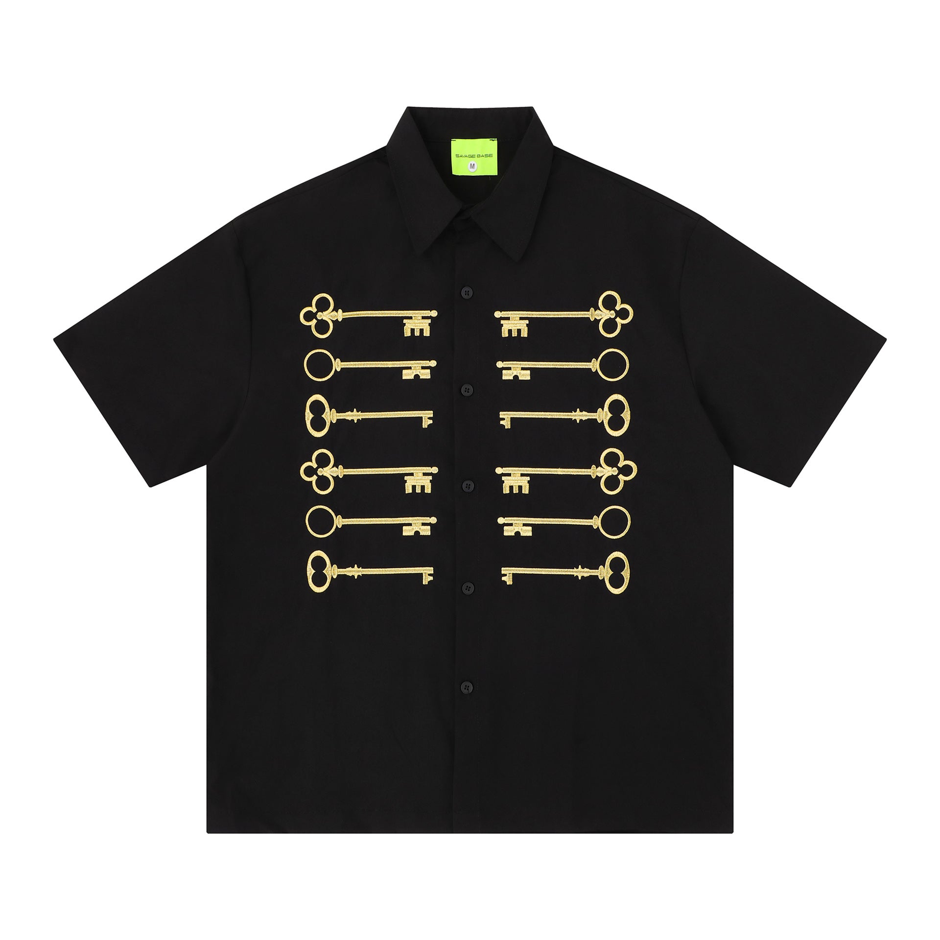 T-shirt à manches courtes rétro style américain pour le printemps et l'été