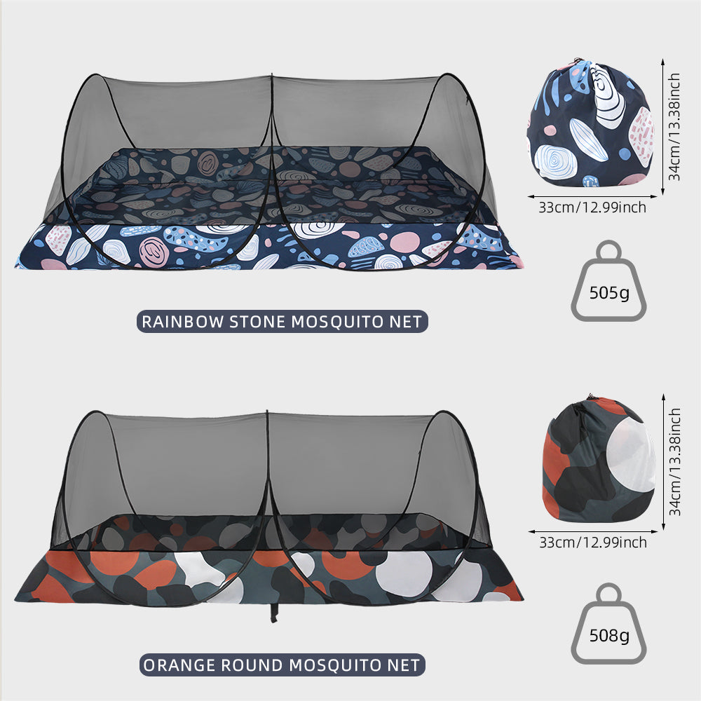 Installation instantanée Camo Mosquito Net Tente Portable Anti-Mosquito Bed Canopy For Outdo
