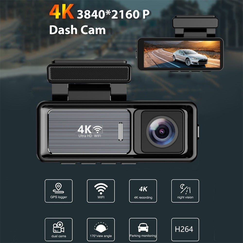Dashcam d'enregistrement avant et arrière