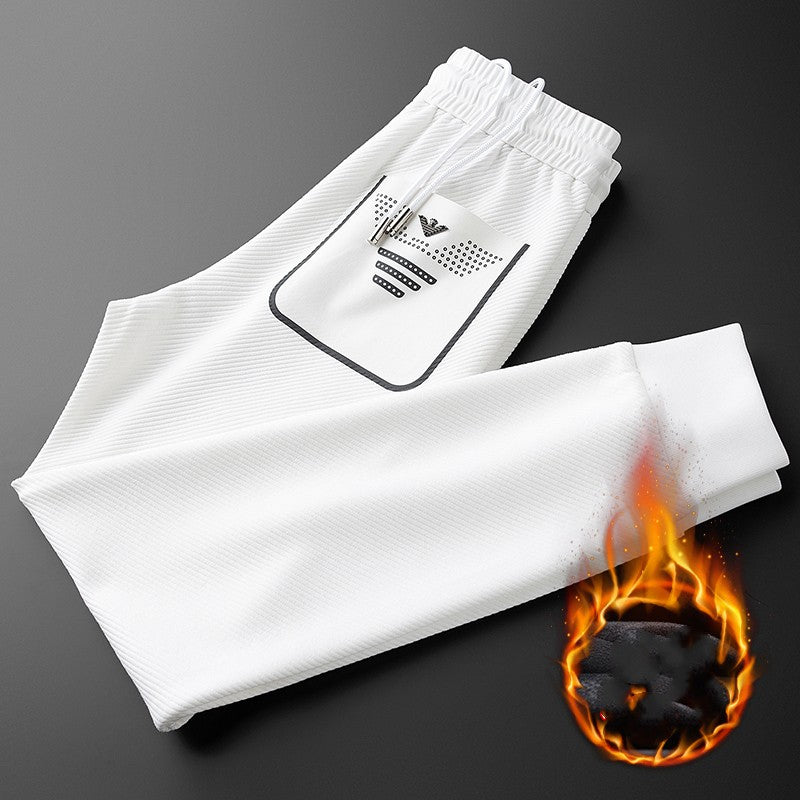 Pantalon blanc stretch pour hommes