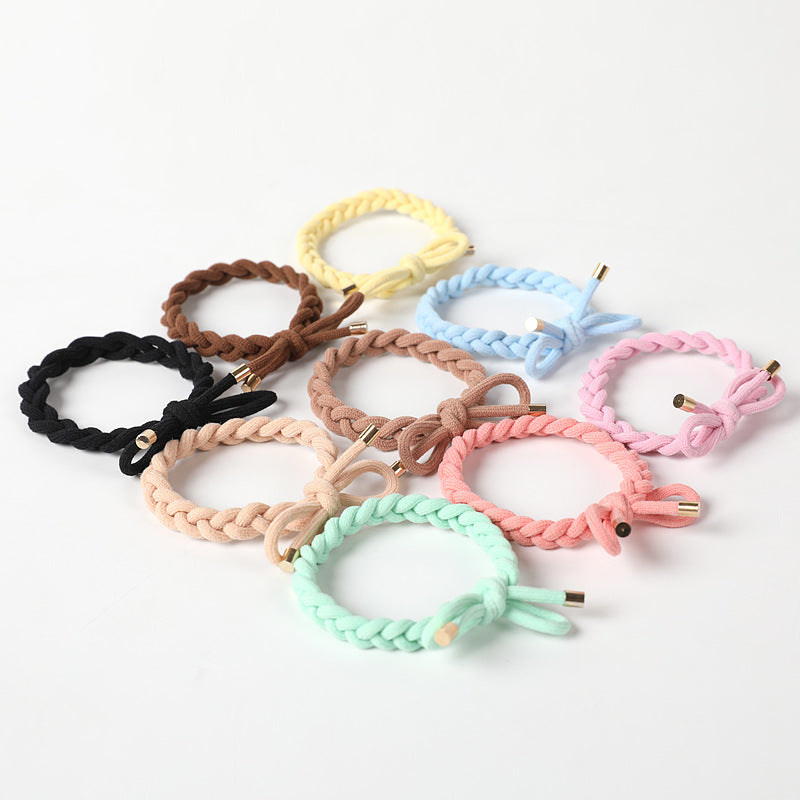 Haut élastique simple de mode Twist tête