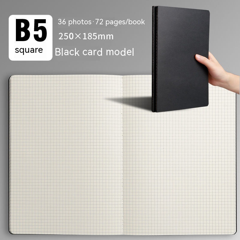 B5 Cahier d'exercices étudiant Livre de papier Kraft