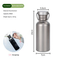 Bouteille d'eau de camping portable pour le cyclisme et le voyage en plein air
