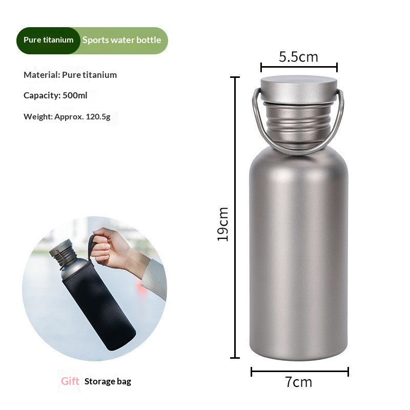 Bouteille d'eau de camping portable pour le cyclisme et le voyage en plein air