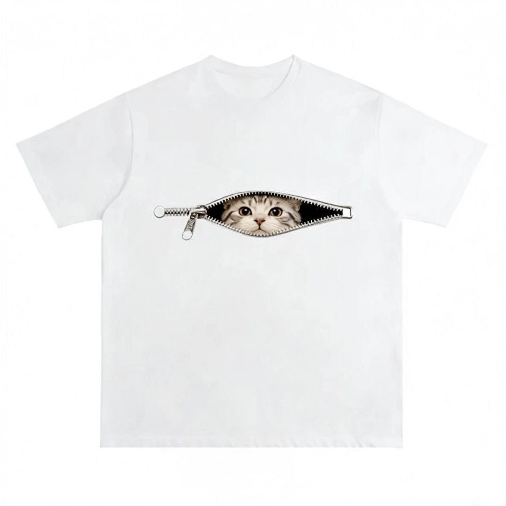 T-shirt décontracté pour couples unisexe