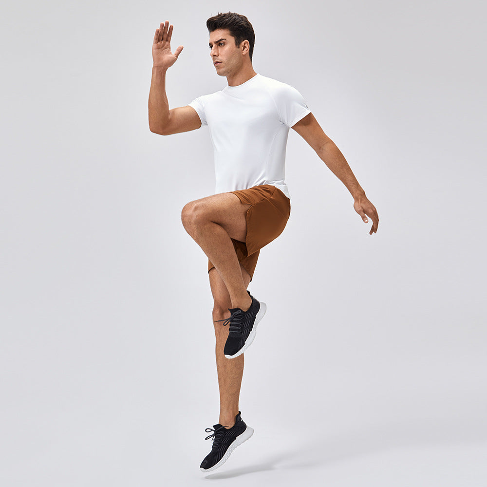 Short d'entraînement d'été pour hommes Nylon Respirant Séchage rapide