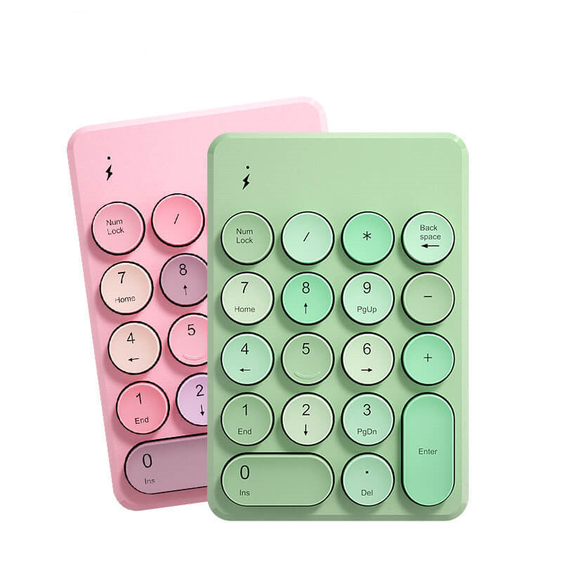 Wireless Bluetooth Petit clavier externe USB numérique