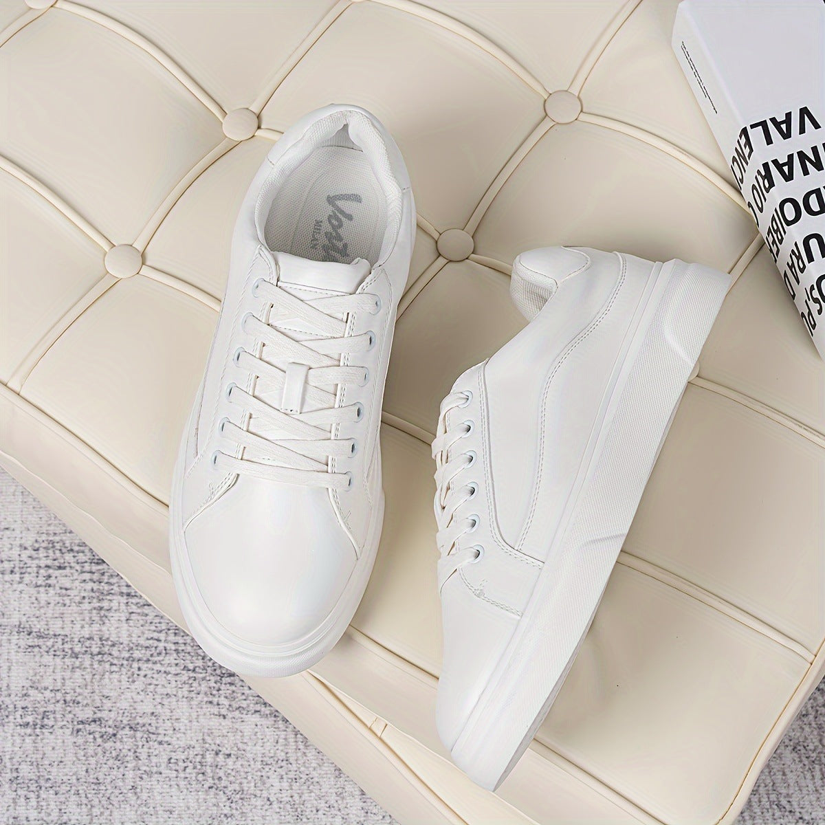 Sneakers en cuir polyvalent pour hommes