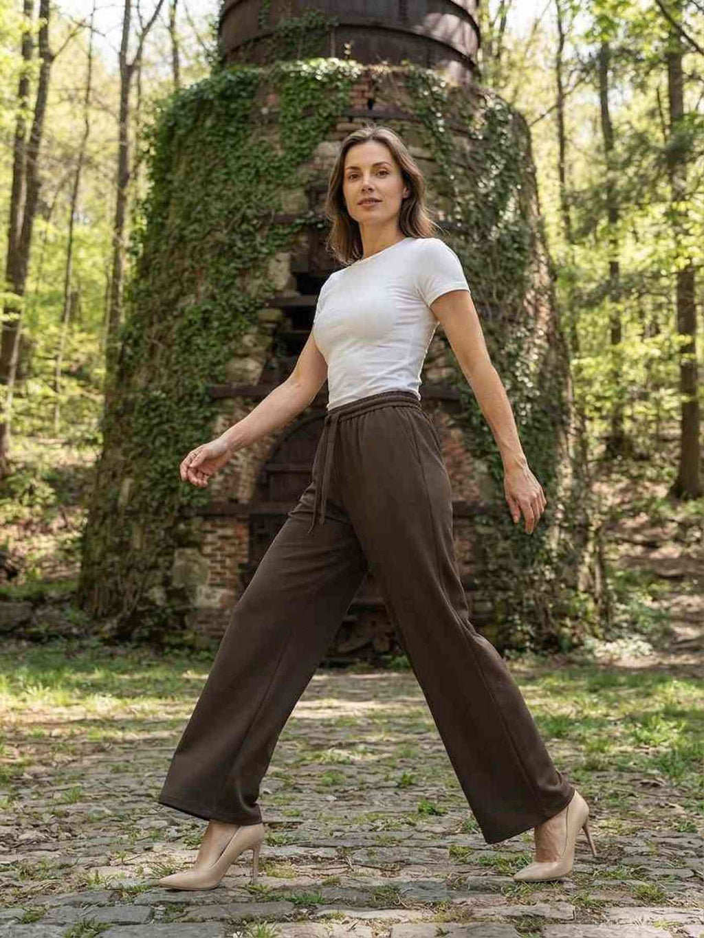 Ladies Long Trousers