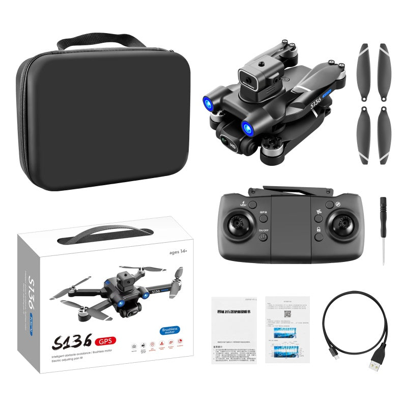 S136 GPS Dual Electric Drone