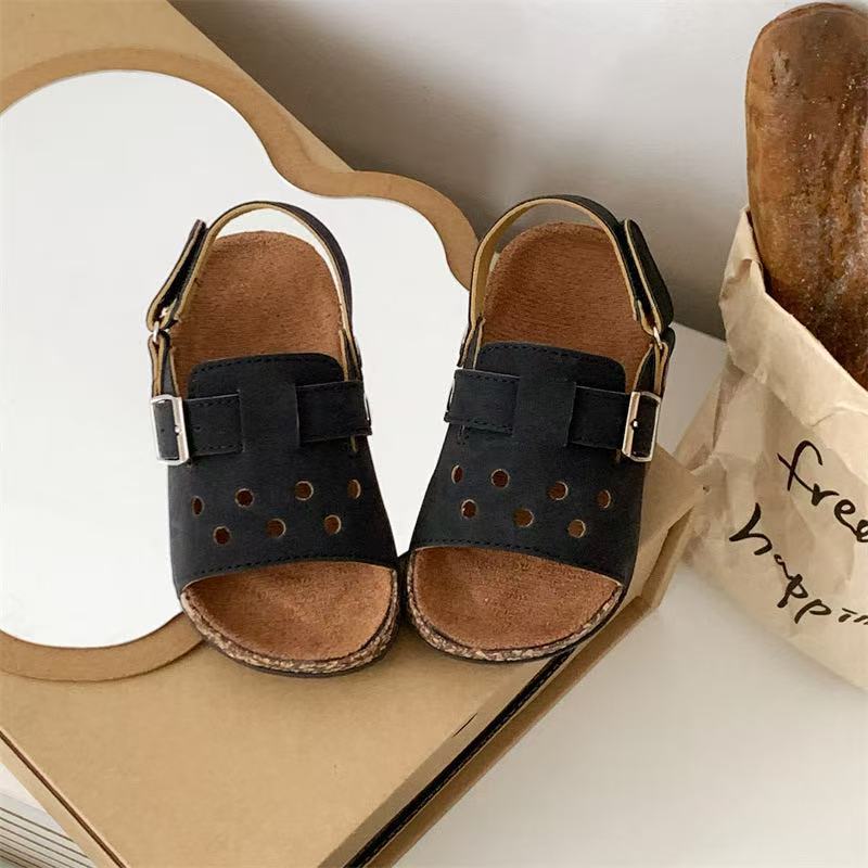 Sandales de mode d'été pour garçons et filles mignon dessin animé