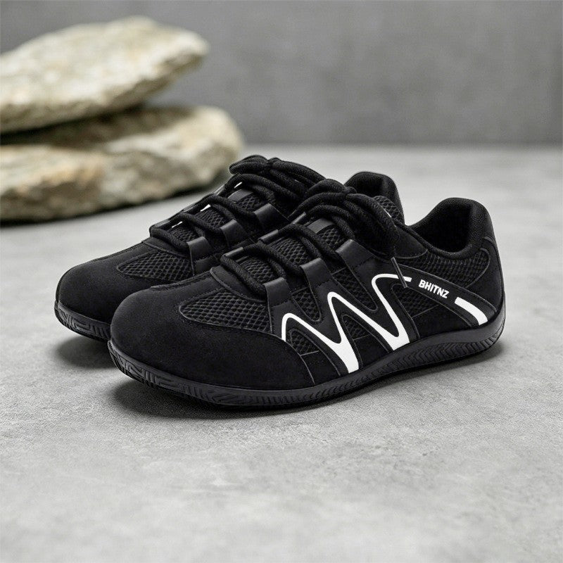 Mesh Respirant Hommes Sports polyvalents et chaussures de navette avec un sol mince