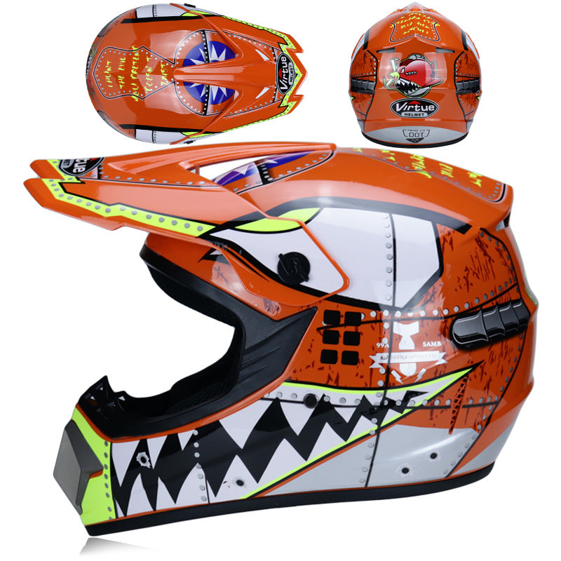 Casque hors route Moto Petit casque hors route