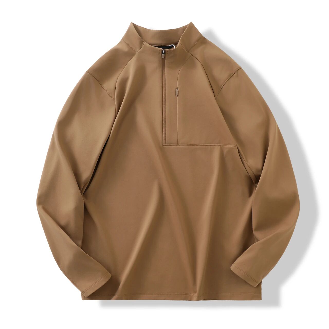 Pull à moitié zippé pour hommes