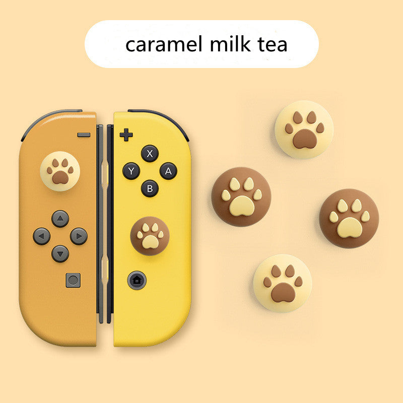 Convient pour Nintendo Lite Rocker Cat Claw Key Silicone Joycon Manche