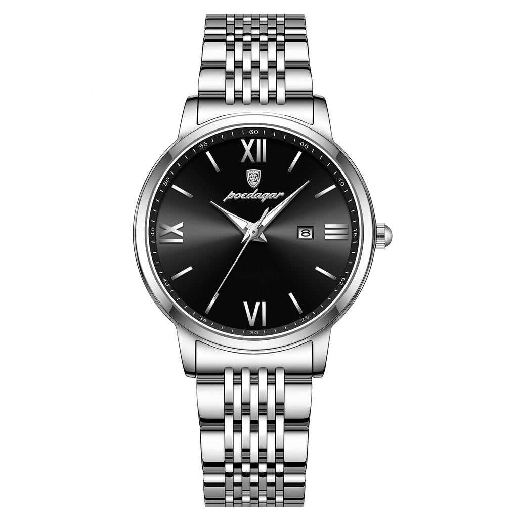 Montre de mode lumineuse ultra-mince pour femme