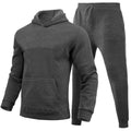Ensemble de hoodies de couleur solide polyvalente pour femmes
