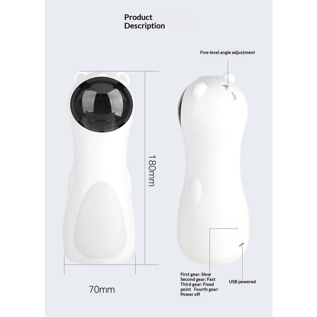 Jouet automatique de chat laser multi-angle pour chat.