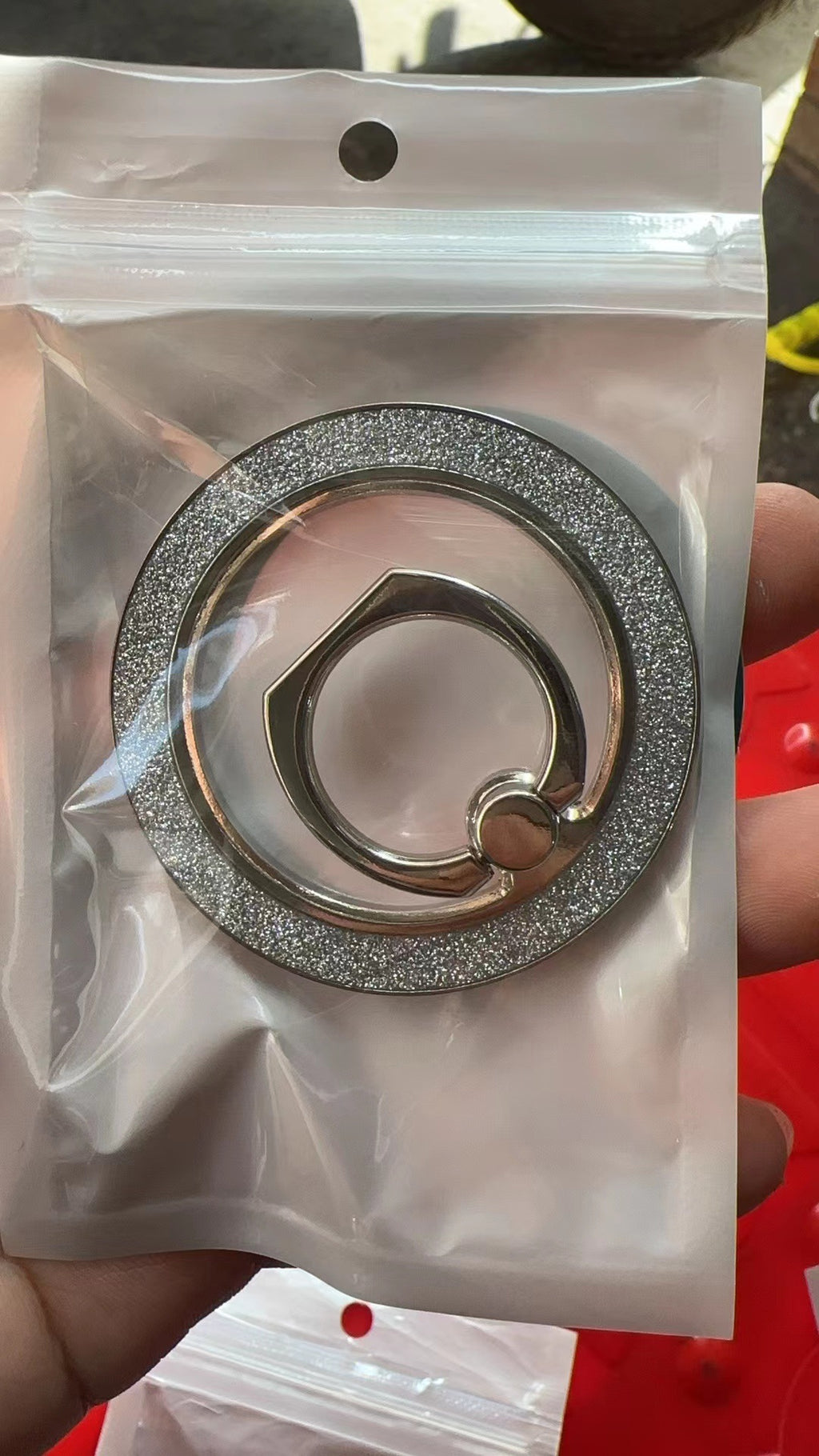 Support de bague magnétique Magsafe en métal ultra-mince
