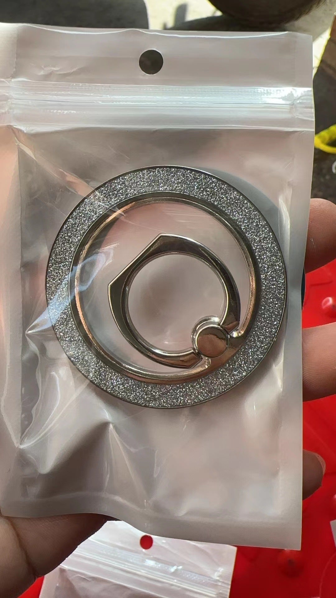Support de bague magnétique Magsafe en métal ultra-mince
