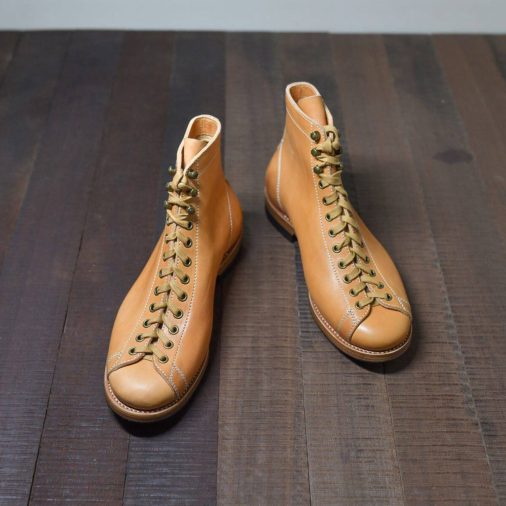 Paratrooper Bottes British-style High-top Chaussures en cuir Hommes