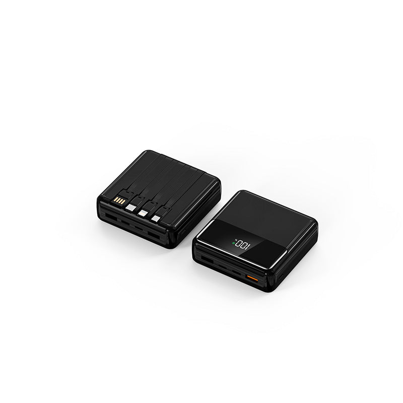 Bon look Gradient Color Super Fast Charge Grande capacité Alimentation mobile