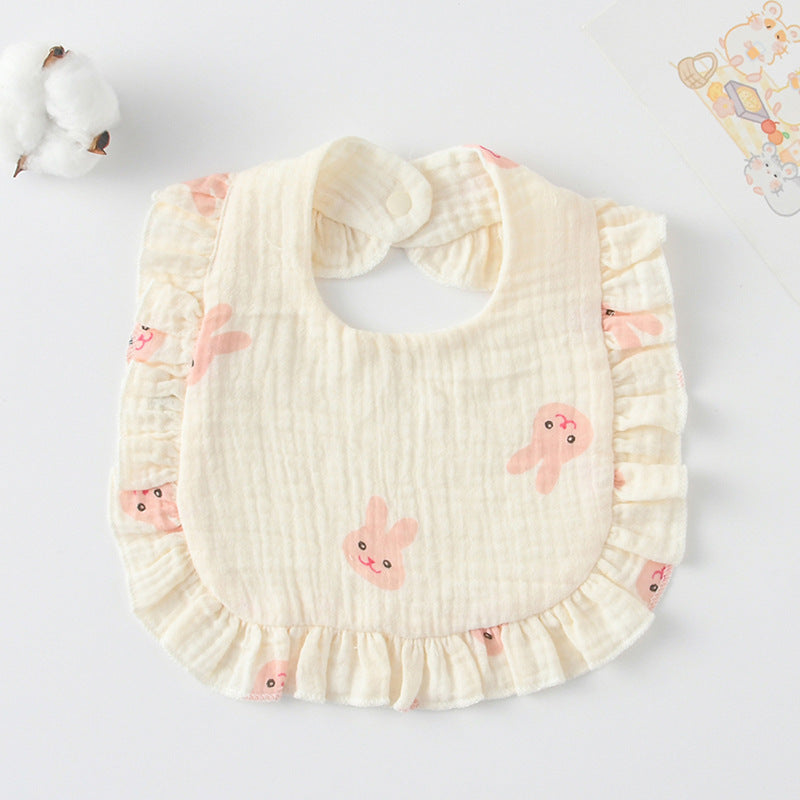Bébé Muslin Bibs Adorable Animal Bandana Drool Bibs Pour Garçons et Filles Ultra Soft & Absorben