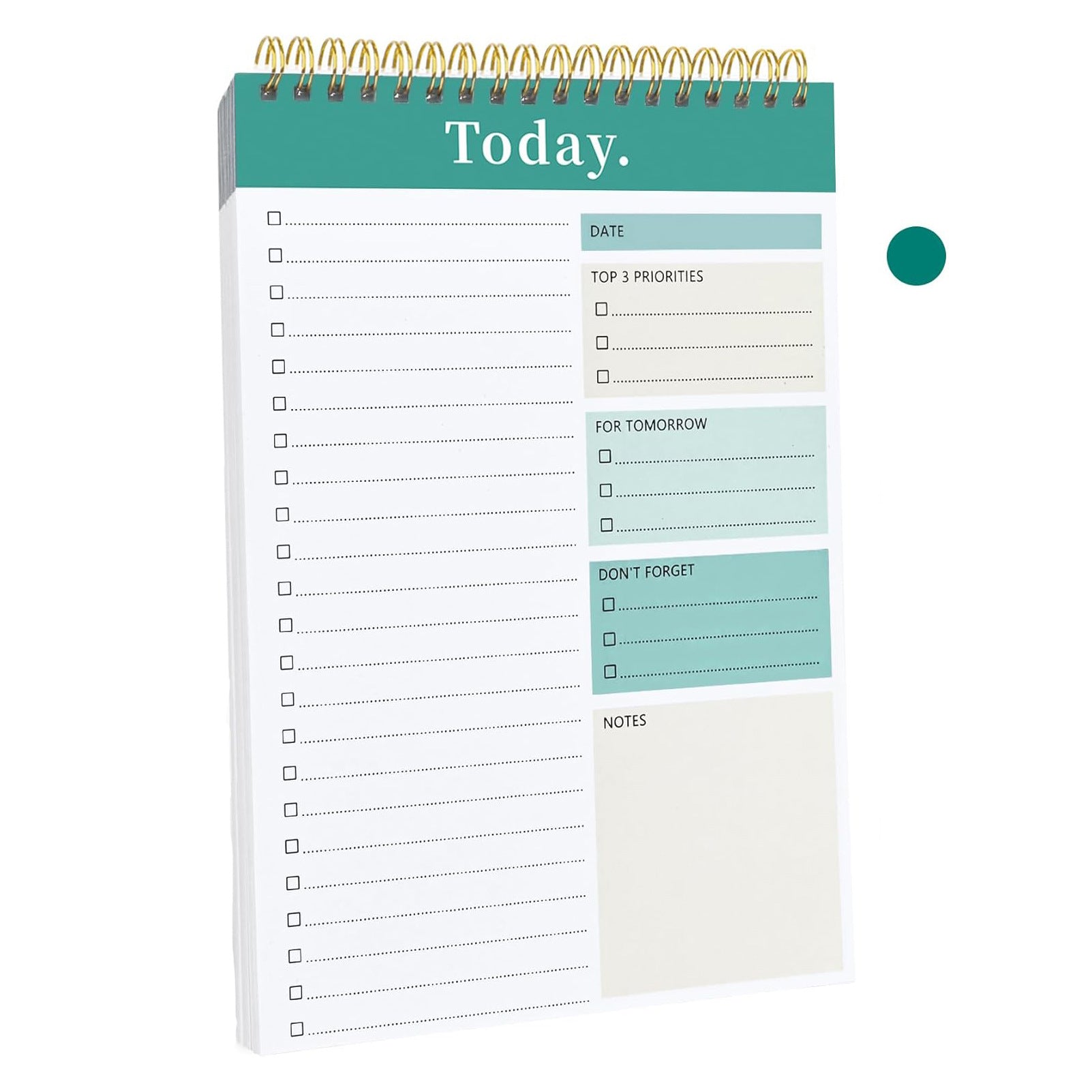 Utilisez un carnet de notes à feuillets mobiles pour la planification hebdomadaire et mensuelle avec un design minimaliste