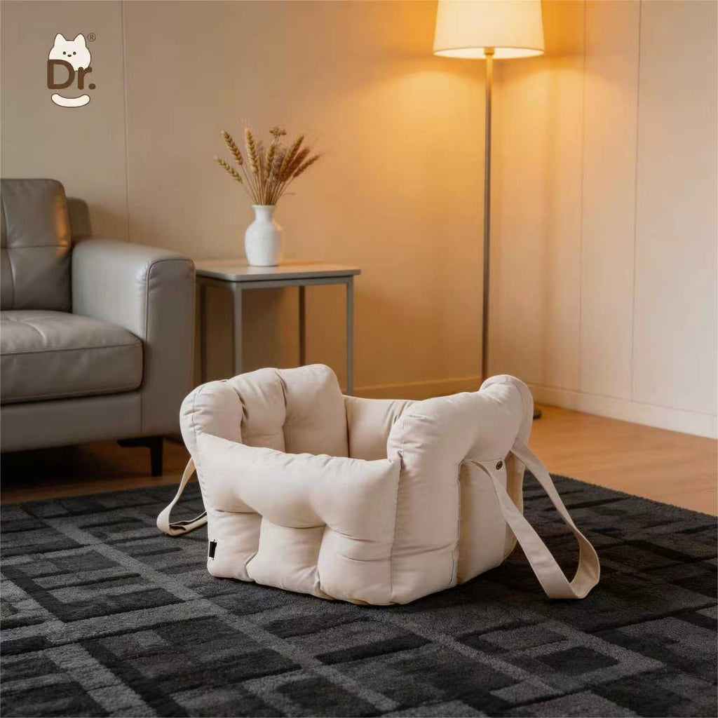 Imperméable amovible voiture portable de sécurité siège lit pour les animaux de compagnie
