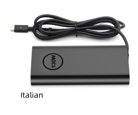 130W Type-C Laptop Charger 20V6.5A Power Adapter Fast Charging