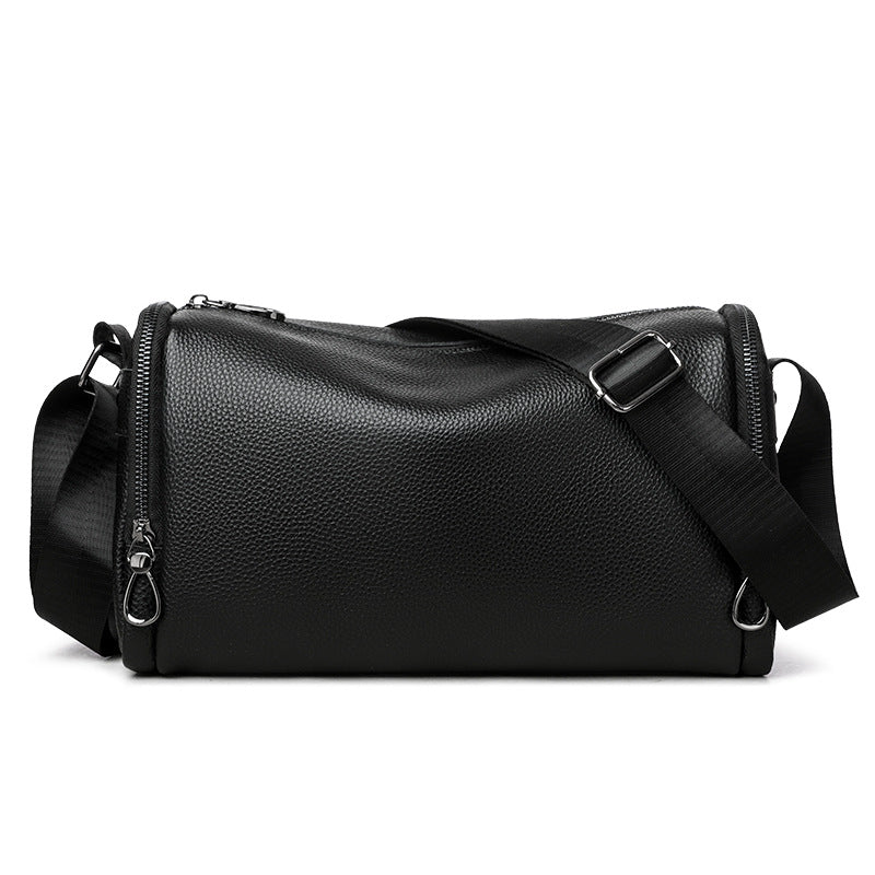 Véritable sac multifonctionnel en cuir de cochette en cuir