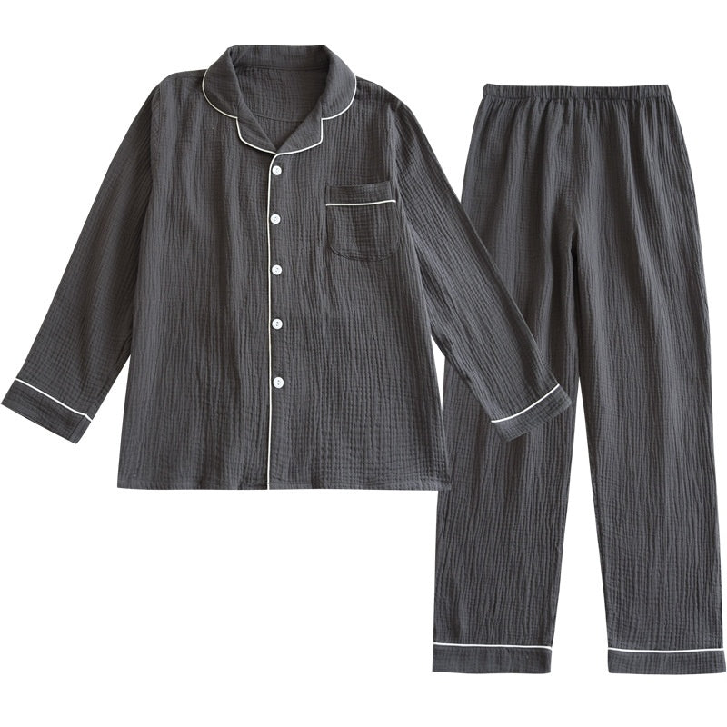 Pyjama pour homme Crêpe de coton longue