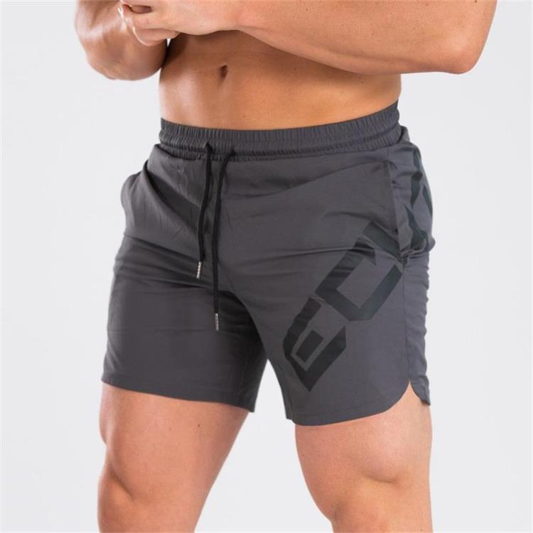 Elastic Thin Training Running Homme Casual Longueur du genou Short sportif d'été