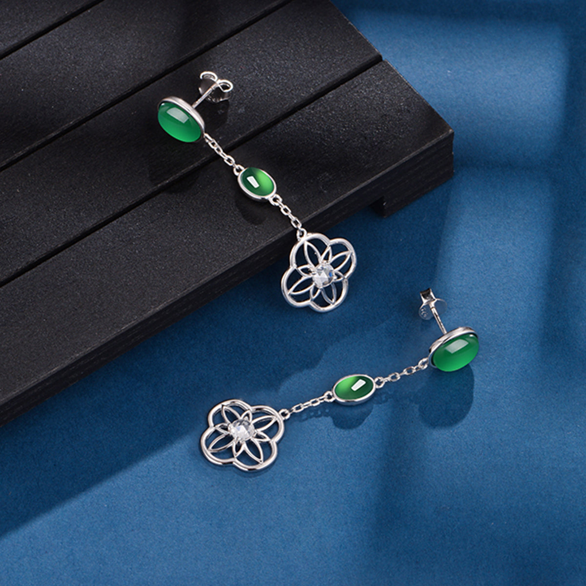 S925 Boucles d'oreilles en argent sterling