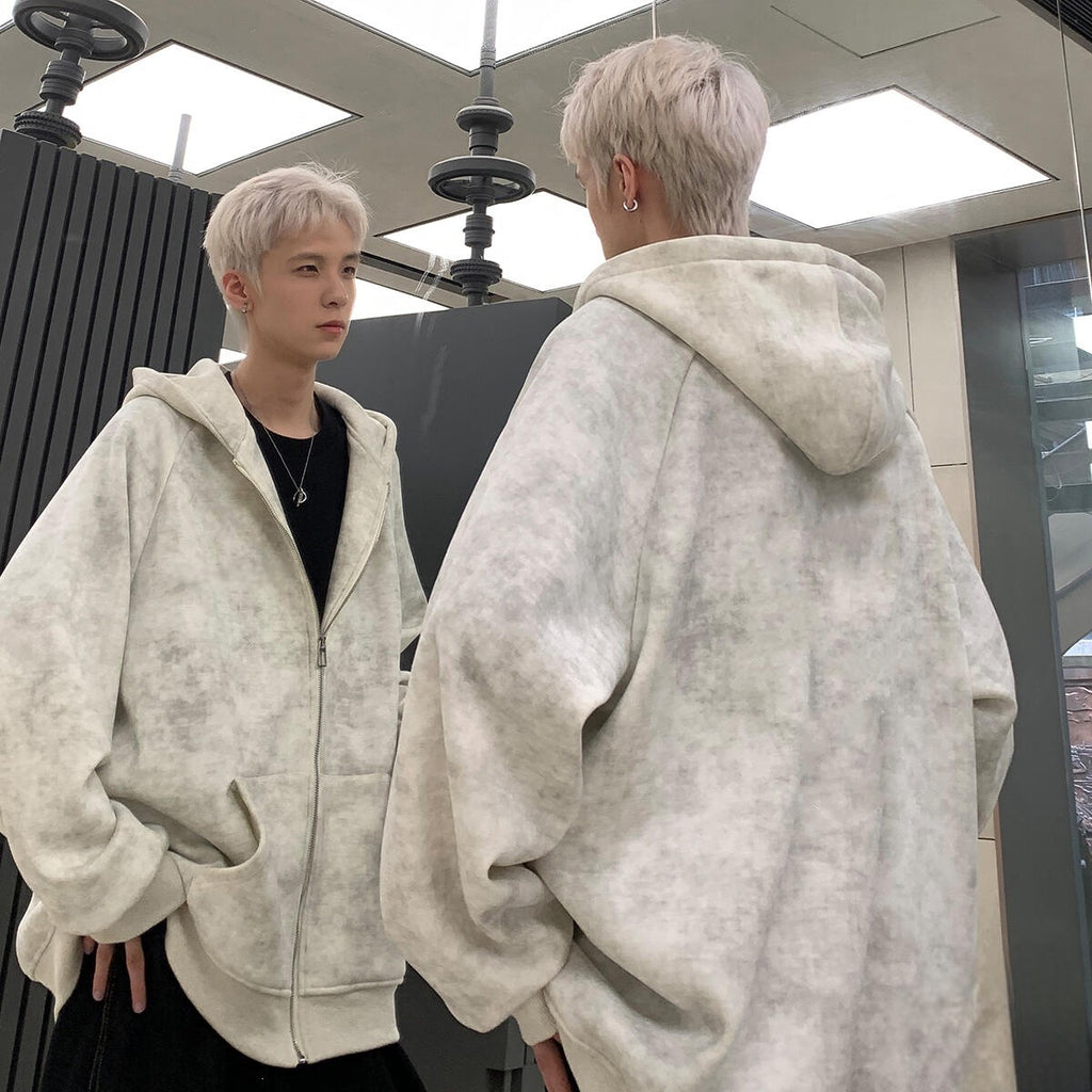 Veste zippée souple et polyvalente pour hommes