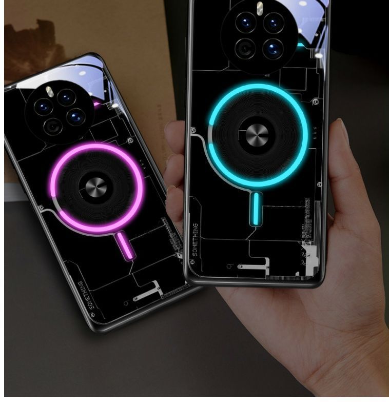 Cas de téléphone peint lumineux