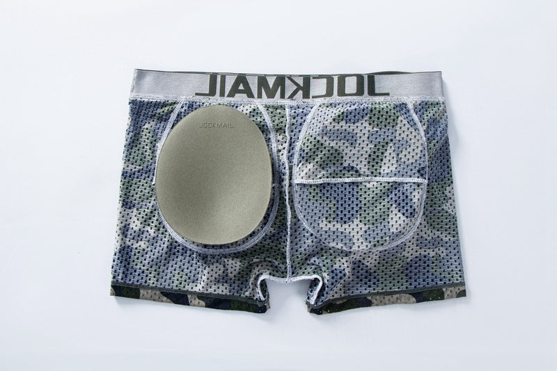 Sous-vêtements de levage de hanche pour hommes Coussin amovible de hanche