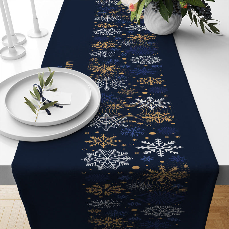 Table de Noël Runner Linge de restaurant isolé nappe