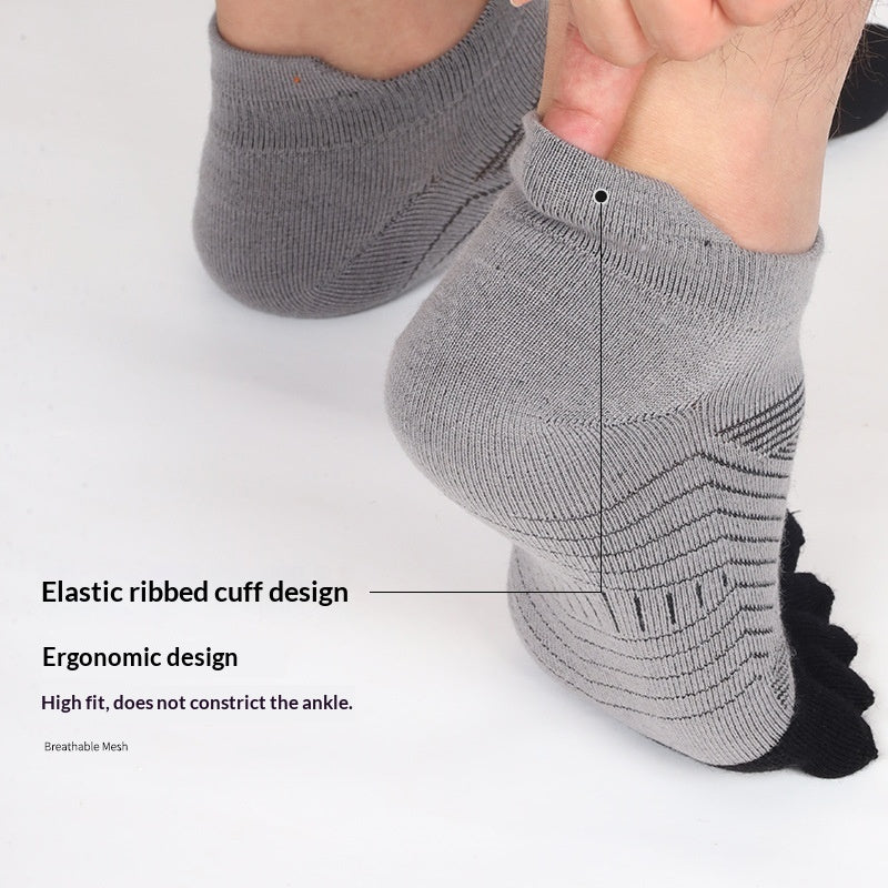 AutomneHiver Épaisseur homme Laine Chaussettes à cinq doigts