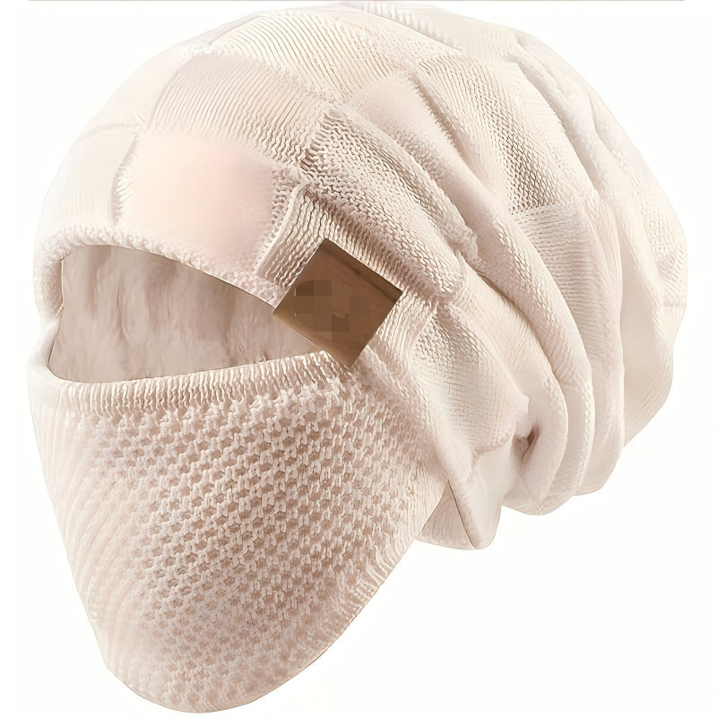 Chapeau de pull chaud tendance européen et américain avec un motif plat classique