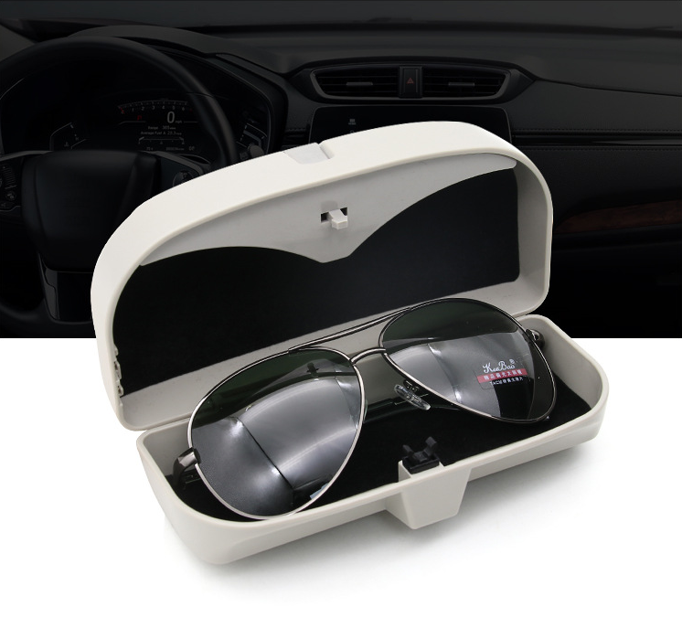 Voiture lunettes étui voiture soleil visor billet verres clip