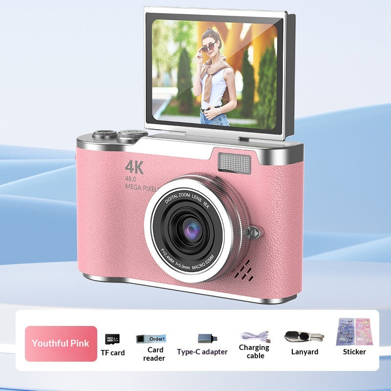 HD Flip-screen Caméra d'entrée de gamme Caméra numérique